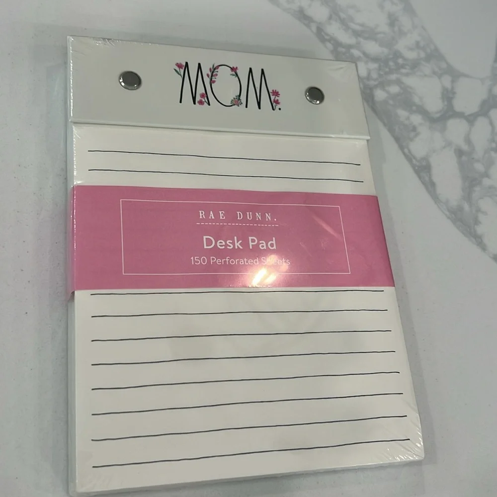 Rae Dunn M🌸M Desk Pad. - Picture 16 of 16